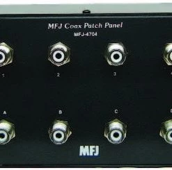 MFJ-4704, COAX PATCH PANEL, 4 POSITIONS
