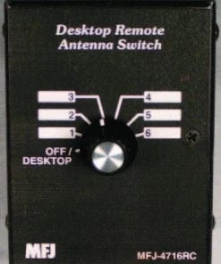 MFJ-4714, DESK/REMOTE ANT. SWTICH, 4-POS, 1.8-150 MHz