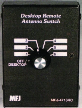 MFJ-4714, DESK/REMOTE ANT. SWTICH, 4-POS, 1.8-150 MHz 3 MFJ-4714, DESK/REMOTE ANT. SWTICH, 4-POS, 1.8-150 MHz