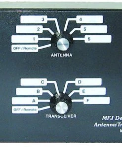 MFJ-4726, ANT/XCVR DESK/REMOTE SWITCH, 6 POS, 1.8-150 MHz