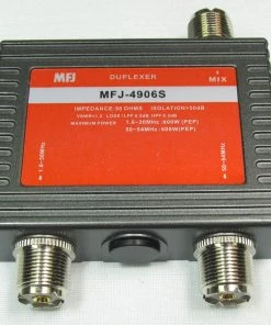 MFJ-4906S, DUPLEXER, HF / 6M, 600W/600W, SO-239