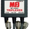 MFJ-4926C, TRIPLEXER, 1.6-60MHz/VHF/UHF, PIGTAIL PL-259