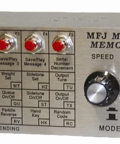 MFJ-492X, MEMORY KEYER, MENU DRIVER, WITH 8K RAM