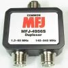 MFJ-4956S, DUPLEXER, HF+6M/140-540 MHz, 500/300W, SO-239