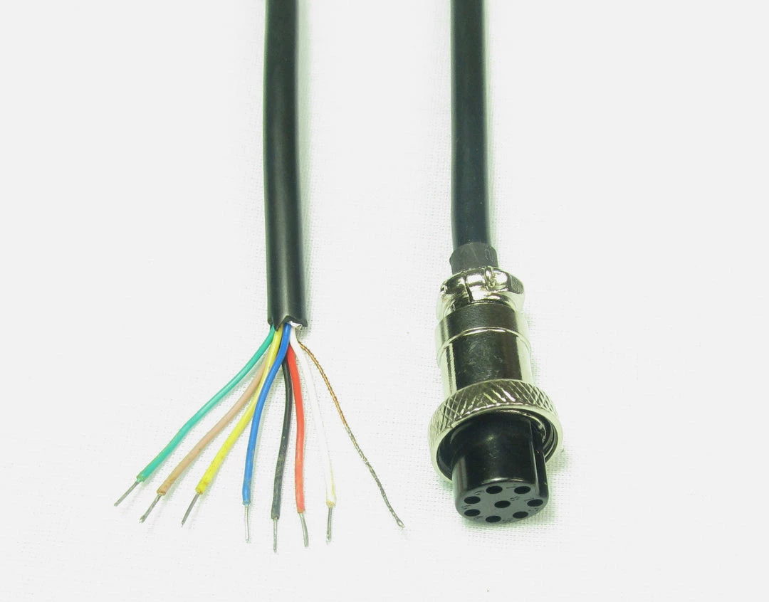 MFJ-5082, CABLE, 8-PIN ROUND MIC, OPEN END, 620-8106 3 MFJ-5082, CABLE, 8-PIN ROUND MIC, OPEN END, 620-8106