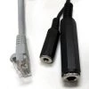 MFJ-5393MK, ADAPTOR CABLE, 8P MOD KEN, FOR 393 HEADSET