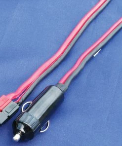 MFJ-5515M, VHF/UHF PWR CABLE, CIG-PWR POLES, 3FT, 20A FUSED