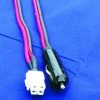 MFJ-5538C, HF POWER CABLE, 4-PIN, W/CIG LIGHTER PLUG,9FT,12GA