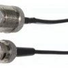 MFJ-5612B, ADAPTOR CABLE, BNC M TO SO239, RG174,3FT(620-3014)