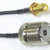 MFJ-5612SF, ADAPTOR CABLE, SMA F-SO239, RG174, 3FT(620-3012SF)