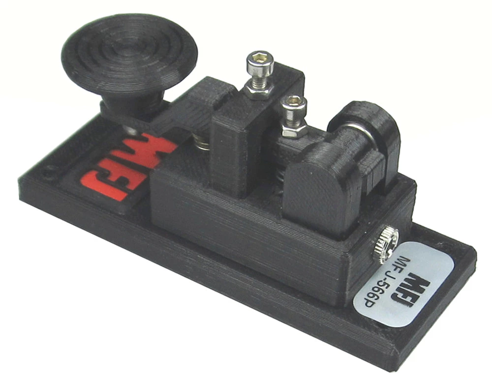 MFJ-566P, CW TELEGRAPH KEY, ON PLASTIC BASE 4 MFJ-566P, CW TELEGRAPH KEY, ON PLASTIC BASE