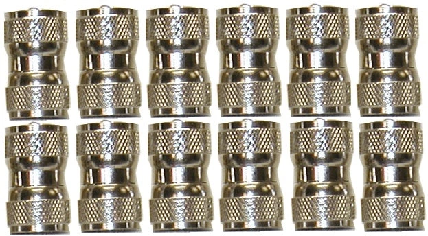 MFJ-7702P, 12-PACK PL-259 TO PL-259 ADAPTOR (610-2404) 3 MFJ-7702P, 12-PACK PL-259 TO PL-259 ADAPTOR (610-2404)