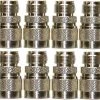 MFJ-7705P, 12-PACK N MALE TO SO-239 ADAPTOR (610-2815)