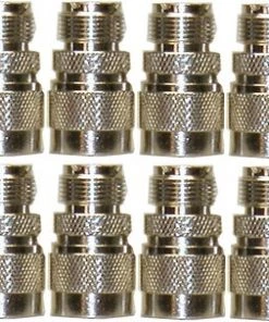 MFJ-7705P, 12-PACK N MALE TO SO-239 ADAPTOR (610-2815)