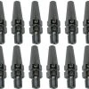 MFJ-7712P, 12-PK, 3/8-24 TO .1~HOLE THRU, WHIP FERRULES