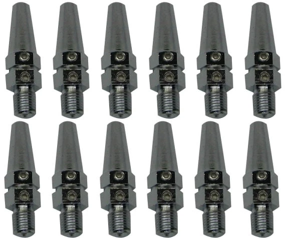 MFJ-7712P, 12-PK, 3/8-24 TO .1~HOLE THRU, WHIP FERRULES 3 MFJ-7712P, 12-PK, 3/8-24 TO .1~HOLE THRU, WHIP FERRULES