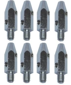 MFJ-7715P, 12PK, 3/8-24 TO .2~HOLE, WHIP FERRULES