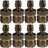 MFJ-7719P, 12-PACK, ADAPTOR, SMA MALE TO SO-239 (610-2119)
