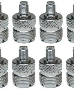 MFJ-7729P, 12-PK, ADAPTOR, SO-239 TO SMA FEMALE (610-2129)