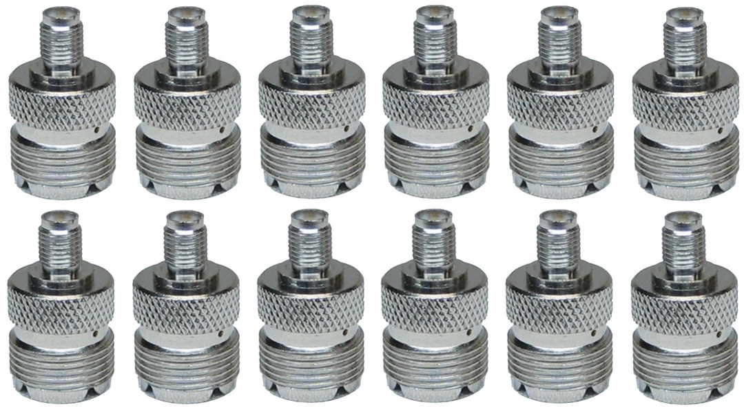 MFJ-7729P, 12-PK, ADAPTOR, SO-239 TO SMA FEMALE (610-2129) 3 MFJ-7729P, 12-PK, ADAPTOR, SO-239 TO SMA FEMALE (610-2129)