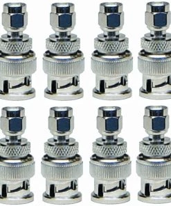 MFJ-7736P, 12-PK, ADAPTOR, BNC MALE TO SMA MALE