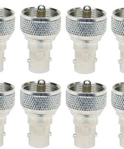 MFJ-7737P, 12-PK, ADAPTOR, PL-259 TO BNC FEMALE (610-2137)
