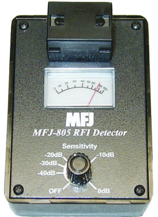 MFJ-805, METER, RFI/NOISE DETECTOR 3 MFJ-805, METER, RFI/NOISE DETECTOR