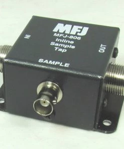 MFJ-806, RF SAMPLE TAP,IN LINE, .05-100 MHz, 600 WATTS