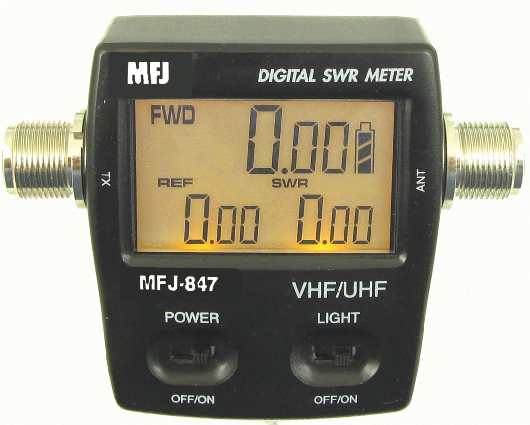 MFJ-847, WATTMETER, DIGITAL, 125-525 MHz, 120 WATT 3 MFJ-847, WATTMETER, DIGITAL, 125-525 MHz, 120 WATT
