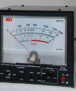 MFJ-868B, GIANT HF+6M, PEAK READING SWR/WATTMETER, 1.5kW