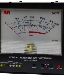 MFJ-869, GIANT AUTOMATIC DIGITAL SWR/WATTMETER, 1.8-60 MHz