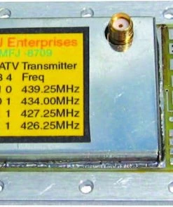 MFJ-8709, ATV TRANSMITTER, 4 CH, 4.5WATT,AUDIO AND VIDEO