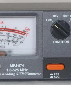 MFJ-874, WATTMETER, 1.8-525 MHz, 200 W