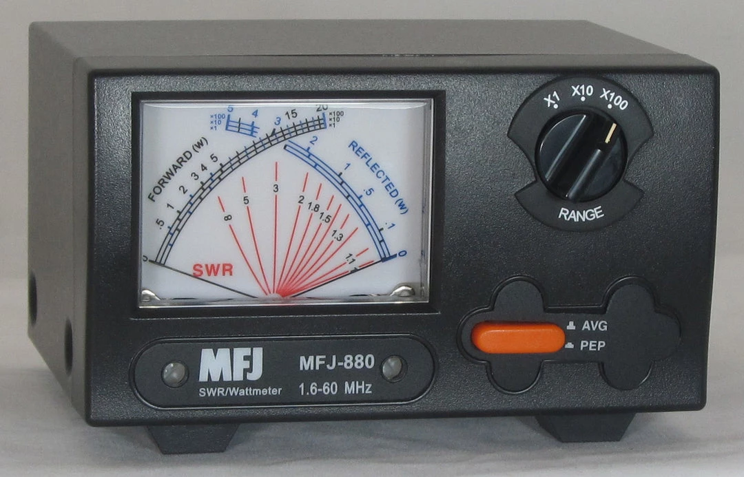 MFJ-880, X SWR/WATTMETER, 1.6-60 MHz, 2kW 4 MFJ-880, X SWR/WATTMETER, 1.6-60 MHz, 2kW