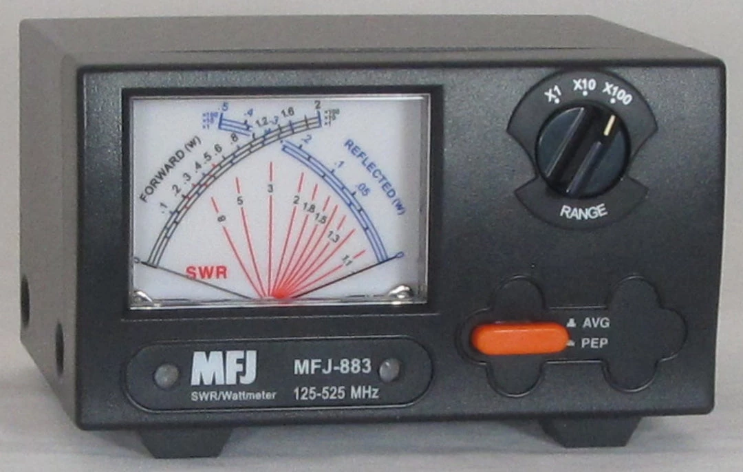 MFJ-883, X SWR/WATTMETER, 125-525 MHz, 200 W 4 MFJ-883, X SWR/WATTMETER, 125-525 MHz, 200 W