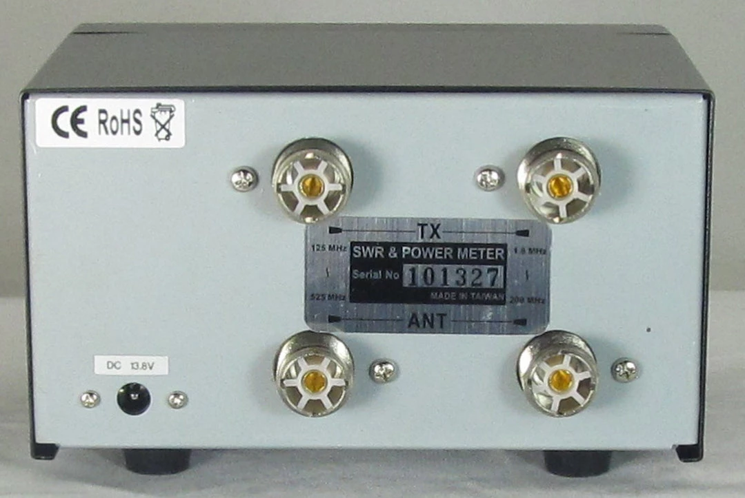 MFJ-884, X SWR/WATTMETER, 1.8-525 MHz, 200 W 6 MFJ-884, X SWR/WATTMETER, 1.8-525 MHz, 200 W