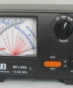 MFJ-884, X SWR/WATTMETER, 1.8-525 MHz, 200 W 8 MFJ-884, X SWR/WATTMETER, 1.8-525 MHz, 200 W