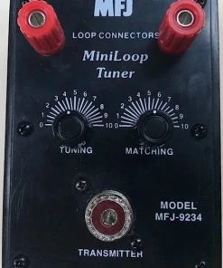 MFJ-9234, QRP LOOP TUNER, 10-40M, RIG MOUNT
