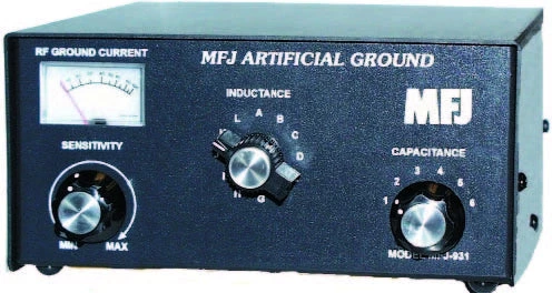 MFJ-931, ARTIFICIAL GROUND, 1.8 MHz TO 30 MHz, 300 W 3 MFJ-931, ARTIFICIAL GROUND, 1.8 MHz TO 30 MHz, 300 W