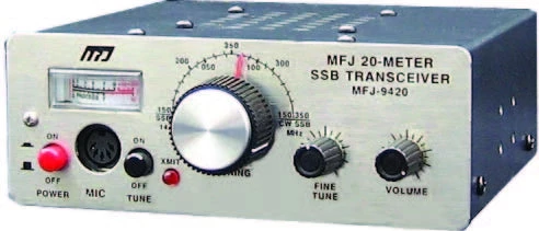 MFJ-9420, TRANSCEIVER, SSB, 20-METER 3 MFJ-9420, TRANSCEIVER, SSB, 20-METER