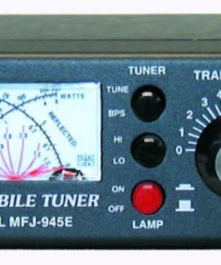 MFJ-945E, TUNER, HF+6M MOBILE, 300W, WITH ANTENNA BYPASS SWITCH