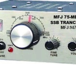 MFJ-9475X, TRANSCEIVER, SSB 75-METER WITH MICROPHONE