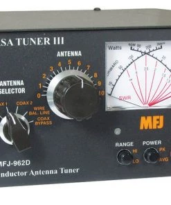 MFJ-962D, ANTENNA TUNER, 1.5 KW, 1.8-30 MHz, CN M, SW, BL