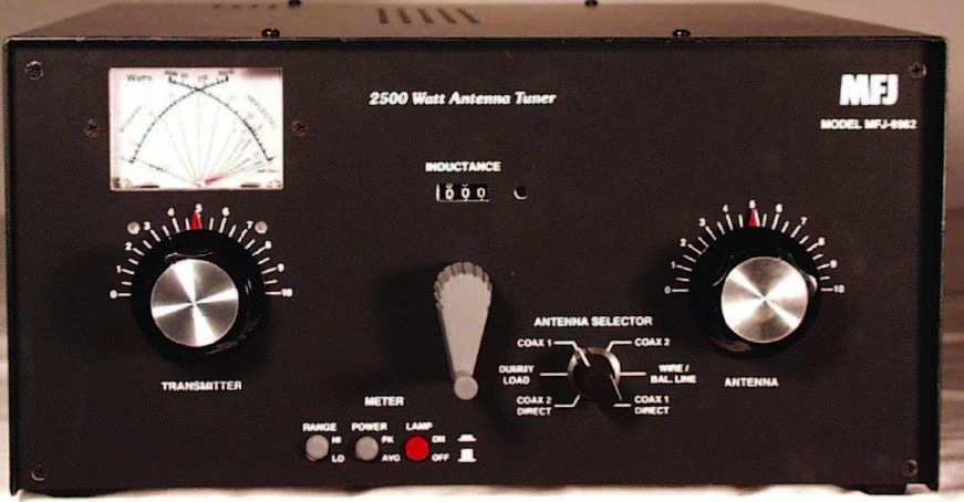 MFJ-9982, 2.5 KW HF ANTENNA TUNER, 1.8-30MHz 3 MFJ-9982, 2.5 KW HF ANTENNA TUNER, 1.8-30MHz