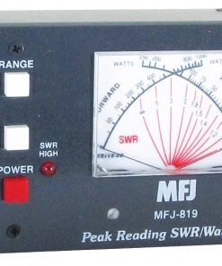MFJ-819, IT, FLAT REMOTE, SWR/WATTMETER, MOBILE, HF+6M, 2kW