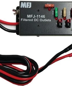 MFJ-1146, DC Filtered Power Strip, 40A, 13.8VDC