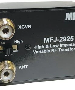 MFJ-2925, High & Low Impedance Variable RF Transformer