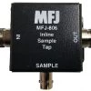 MFJ-806N, RF SAMPLE TAP,IN LINE, .05-100 MHz, 600 WATTS