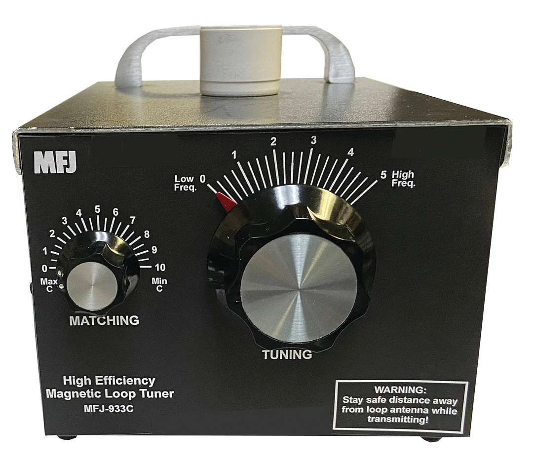 MFJ-933C, High Efficiency Magnetic Loop Tuner 3 MFJ-933C, High Efficiency Magnetic Loop Tuner