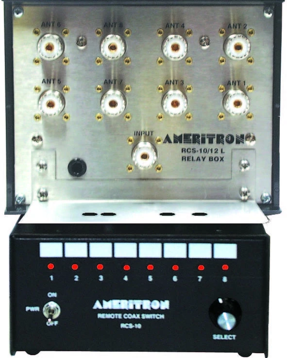 Ameritron RCS-10, ANTENNA SWITCH, 8 POSITIONS, REMOTE 3 Ameritron RCS-10, ANTENNA SWITCH, 8 POSITIONS, REMOTE